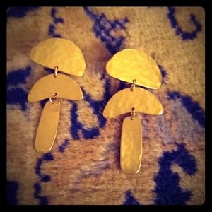 Vintage geometric earrings